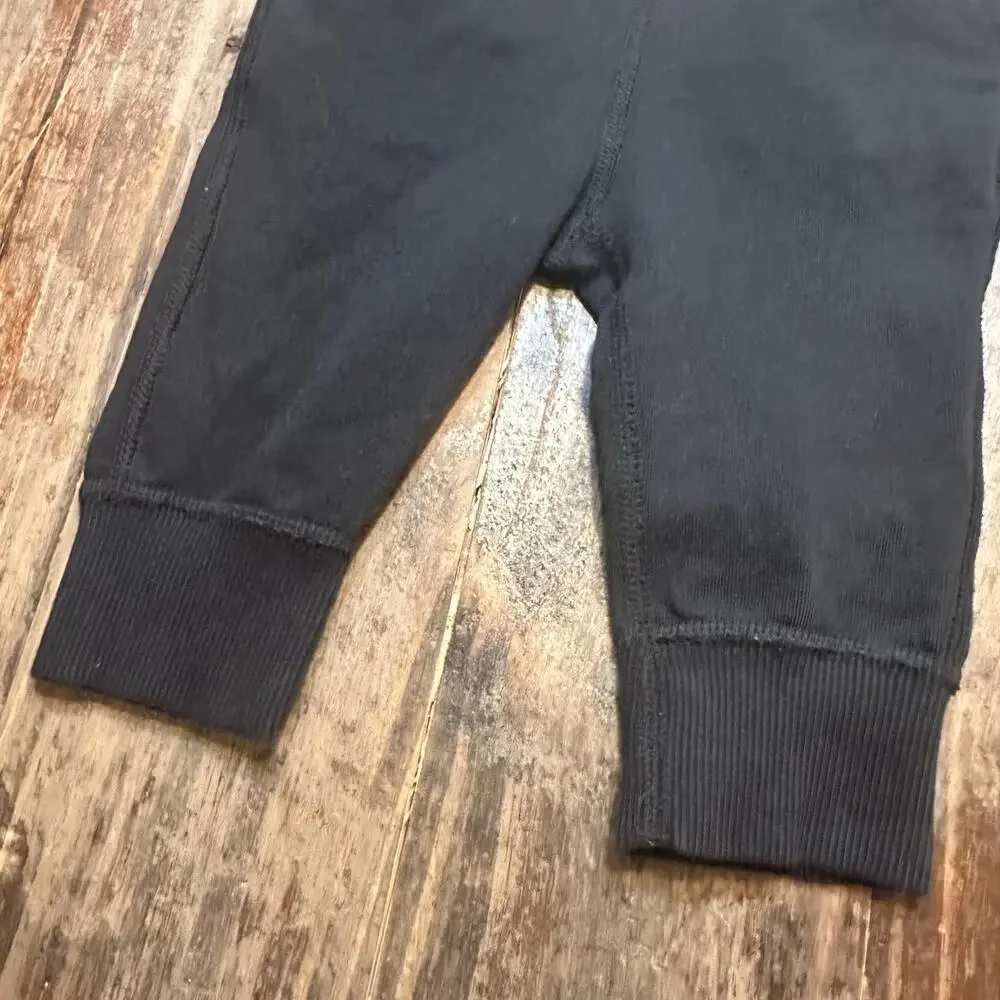 Hanna Andersson Sweatpants sz 6-12 months Black Unisex Sweatpants
